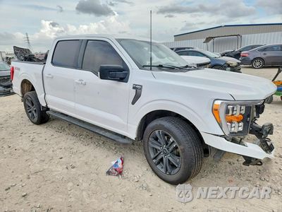 Czwarte zdjęcie samochodu z boku: 2023 FORD F150 SUPERCREW VIN:1FTFW1E53PKE34589 - miniatura
