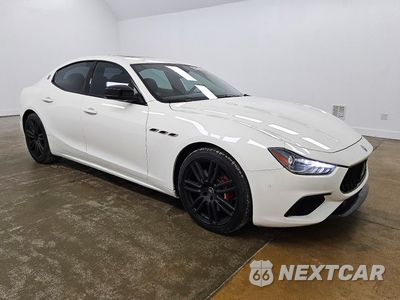 Czwarte zdjęcie samochodu z boku: 2021 MASERATI GHIBLI S VIN:ZAM57YSA4M1363239 - miniatura