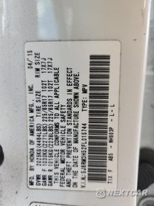 Zdjęcie 13 z 13 samochodu: 2015 HONDA CR-V EX VIN:5J6RM3H52FL015744 - miniatura
