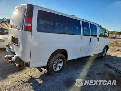 Trzecie zdjęcie samochodu z tyłu: 2016 CHEVROLET EXPRESS G3500 LT VIN:1GAZGPFF5G1323156 - miniatura