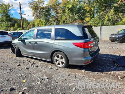 Drugie zdjęcie samochodu z przodu: 2020 HONDA ODYSSEY EX VIN:5FNRL6H50LB015394 - miniatura