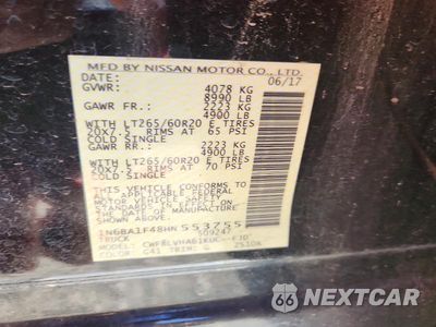 Zdjęcie 12 z 12 samochodu: 2017 NISSAN TITAN XD SL VIN:1N6BA1F48HN553755 - miniatura