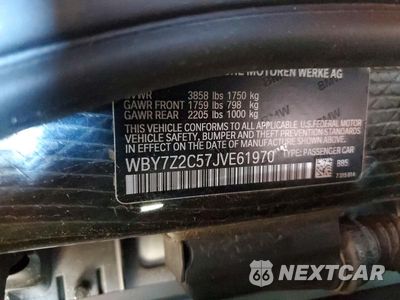 Zdjęcie 13 z 13 samochodu: 2018 BMW I3 BEV VIN:WBY7Z2C57JVE61970 - miniatura