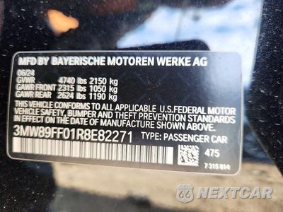 Zdjęcie 13 z 13 samochodu: 2024 BMW 330XI VIN:3MW89FF01R8E82271 - miniatura