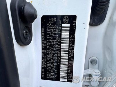 Zdjęcie 10 z 12 samochodu: 2020 TOYOTA CAMRY SE VIN:4T1G11AK1LU915160 - miniatura