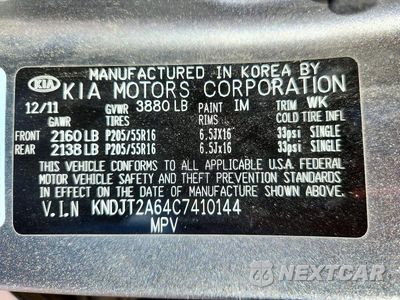 Zdjęcie 13 z 13 samochodu: 2012 KIA SOUL + VIN:KNDJT2A64C7410144 - miniatura