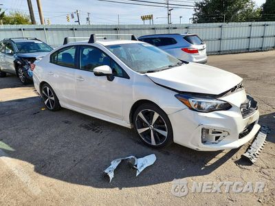 Czwarte zdjęcie samochodu z boku: 2017 SUBARU IMPREZA SPORT VIN:4S3GKAL63H1613850 - miniatura