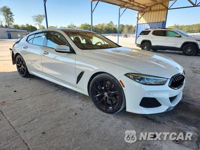 Czwarte zdjęcie samochodu z boku: 2022 BMW M850XI VIN:WBAGV8C07NCH01876 - miniatura