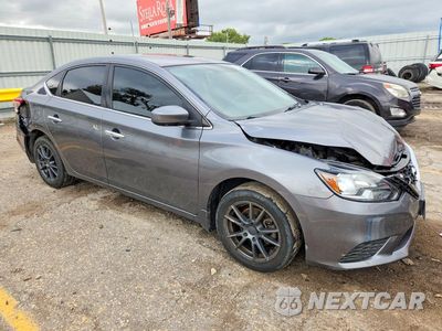 Czwarte zdjęcie samochodu z boku: 2019 NISSAN SENTRA S VIN:3N1AB7AP7KY454034 - miniatura