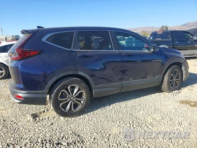 Trzecie zdjęcie samochodu z tyłu: 2020 HONDA CR-V EX VIN:5J6RW1H55LA002184 - miniatura