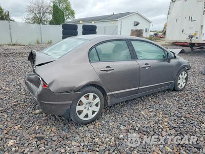 Trzecie zdjęcie samochodu z tyłu: 2009 HONDA CIVIC LX VIN:19XFA16529E008489 - miniatura