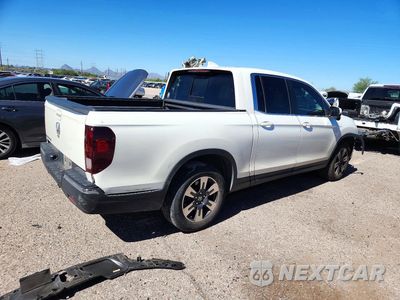 Trzecie zdjęcie samochodu z tyłu: 2019 HONDA RIDGELINE RTL VIN:5FPYK2F60KB000676 - miniatura