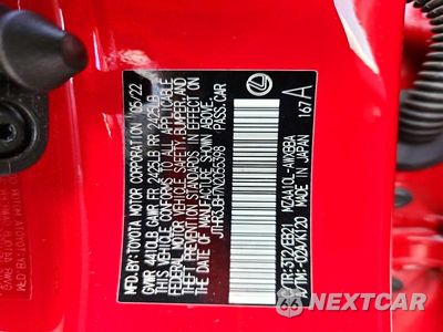 Zdjęcie 12 z 12 samochodu: 2022 LEXUS UX 200 F SPORT VIN:JTHR3JBH7N2055398 - miniatura