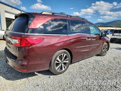 Trzecie zdjęcie samochodu z tyłu: 2020 HONDA ODYSSEY ELITE VIN:5FNRL6H92LB037884 - miniatura