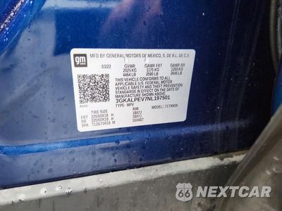 Zdjęcie 12 z 12 samochodu: 2022 GMC TERRAIN SLT VIN:3GKALPEV7NL197501 - miniatura