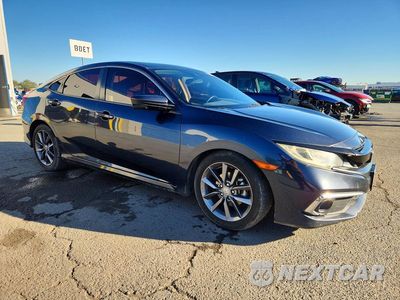 Czwarte zdjęcie samochodu z boku: 2021 HONDA CIVIC EX VIN:19XFC1F30ME207204 - miniatura