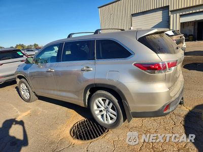 Drugie zdjęcie samochodu z przodu: 2016 TOYOTA HIGHLANDER LE VIN:5TDBKRFH2GS286722 - miniatura