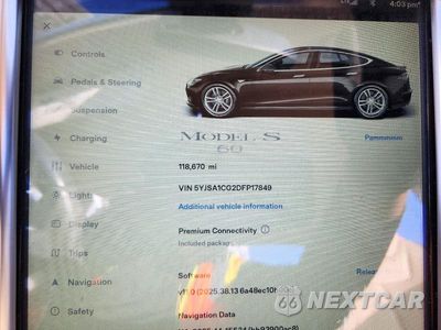 Zdjęcie 9 z 12 samochodu: 2013 TESLA MODEL S VIN:5YJSA1CG2DFP17849 - miniatura