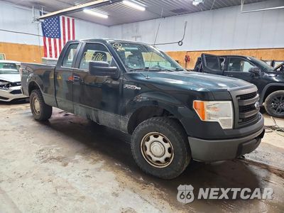 Czwarte zdjęcie samochodu z boku: 2014 FORD F150 SUPER CAB VIN:1FTFX1EF2EKD94704 - miniatura
