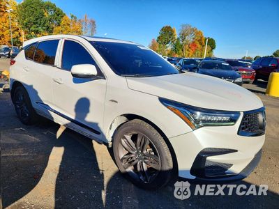 Czwarte zdjęcie samochodu z boku: 2020 ACURA RDX A-SPEC VIN:5J8TC2H64LL804752 - miniatura