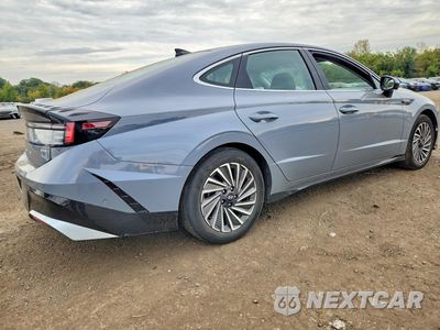 Trzecie zdjęcie samochodu z tyłu: 2024 HYUNDAI SONATA HYBRID LIMITED VIN:KMHL54JJ0RA091996 - miniatura