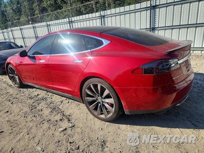 Drugie zdjęcie samochodu z przodu: 2015 TESLA MODEL S VIN:5YJSA1E4XFF113987 - miniatura