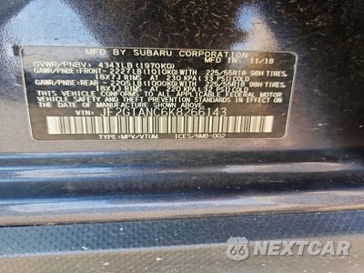 Zdjęcie 14 z 14 samochodu: 2019 SUBARU CROSSTREK LIMITED VIN:JF2GTANC6K8266143 - miniatura