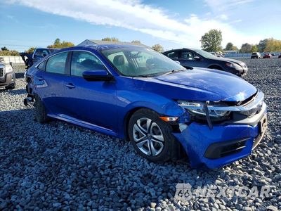 Czwarte zdjęcie samochodu z boku: 2018 HONDA CIVIC LX VIN:19XFC2F52JE003569 - miniatura