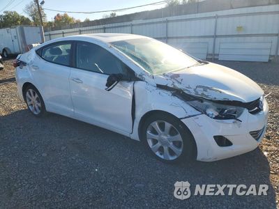 Czwarte zdjęcie samochodu z boku: 2013 HYUNDAI ELANTRA LIMITED VIN:5NPDH4AEXDH246266 - miniatura