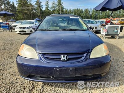 Piąte zdjęcie samochodu w środku: 2003 HONDA CIVIC EX VIN:1HGEM219X3L000739 - miniatura