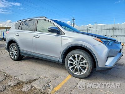 Czwarte zdjęcie samochodu z boku: 2017 TOYOTA RAV4 HV LIMITED VIN:JTMDJREV4HD130049 - miniatura