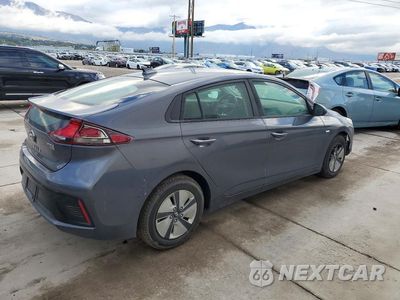 Trzecie zdjęcie samochodu z tyłu: 2018 HYUNDAI IONIQ BLUE VIN:KMHC65LC8JU091507 - miniatura