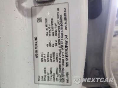 Zdjęcie 13 z 13 samochodu: 2023 TESLA MODEL 3 VIN:5YJ3E1EA7PF671344 - miniatura