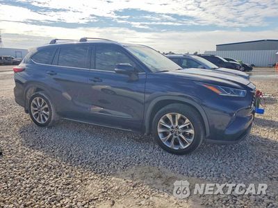Czwarte zdjęcie samochodu z boku: 2021 TOYOTA HIGHLANDER LIMITED VIN:5TDYZRAH5MS523695 - miniatura