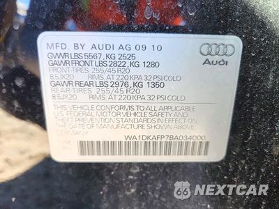 Zdjęcie 13 z 13 samochodu: 2011 AUDI Q5 PREMIUM PLUS VIN:WA1DKAFP7BA034000 - miniatura
