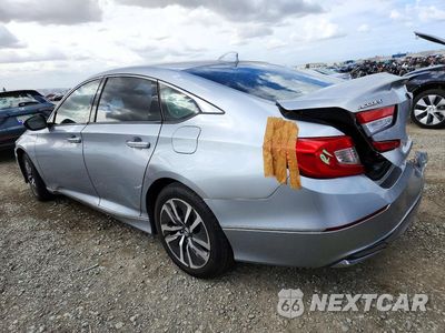 Drugie zdjęcie samochodu z przodu: 2019 HONDA ACCORD HYBRID EX VIN:1HGCV3F48KA005780 - miniatura