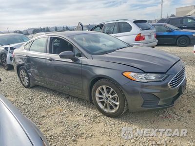 Czwarte zdjęcie samochodu z boku: 2019 FORD FUSION SE VIN:3FA6P0HD1KR135851 - miniatura