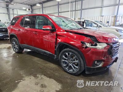 Czwarte zdjęcie samochodu z boku: 2020 CHEVROLET TRAVERSE RS VIN:1GNEVJKW7LJ221096 - miniatura
