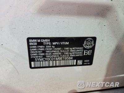 Zdjęcie 14 z 14 samochodu: 2021 BMW X6 M VIN:5YMCY0C01M9E19584 - miniatura