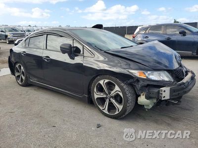 Czwarte zdjęcie samochodu z boku: 2015 HONDA CIVIC SI VIN:2HGFB6E53FH703660 - miniatura