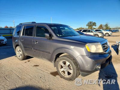 Czwarte zdjęcie samochodu z boku: 2013 HONDA PILOT EXL VIN:5FNYF4H56DB003968 - miniatura