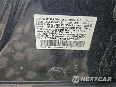 Zdjęcie 13 z 13 samochodu: 2016 ACURA MDX VIN:5FRYD4H2XGB055943 - miniatura