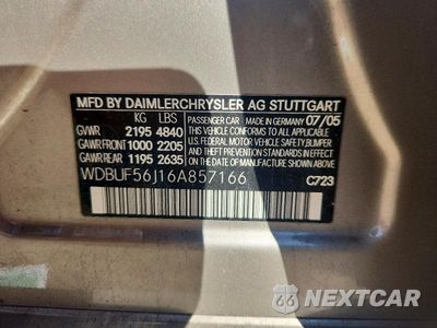 Zdjęcie 12 z 12 samochodu: 2006 MERCEDES-BENZ E 350 VIN:WDBUF56J16A857166 - miniatura