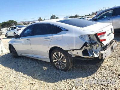 Drugie zdjęcie samochodu z przodu: 2021 HONDA ACCORD HYBRID EXL VIN:1HGCV3F50MA011455 - miniatura