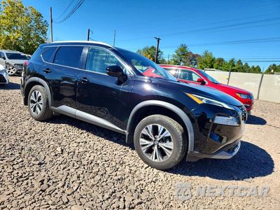 Czwarte zdjęcie samochodu z boku: 2021 NISSAN ROGUE SV VIN:5N1AT3BB8MC704085 - miniatura
