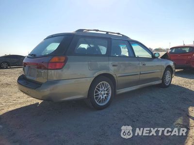 Trzecie zdjęcie samochodu z tyłu: 2001 SUBARU LEGACY GT VIN:4S3BH645317304975 - miniatura