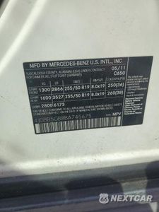 Zdjęcie 13 z 13 samochodu: 2011 MERCEDES-BENZ ML 350 VIN:4JGBB5GB8BA745675 - miniatura