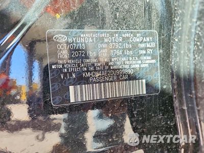 Zdjęcie 12 z 12 samochodu: 2013 HYUNDAI ELANTRA LIMITED VIN:KMHDH4AE2DU999890 - miniatura