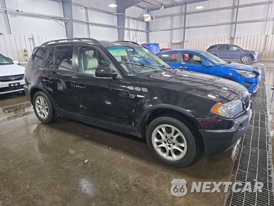 Czwarte zdjęcie samochodu z boku: 2004 BMW X3 2.5I VIN:WBXPA73484WB21189 - miniatura