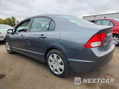 Drugie zdjęcie samochodu z przodu: 2010 HONDA CIVIC LX VIN:2HGFA1F56AH323743 - miniatura